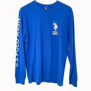 US Polo Assn Mens Long Sleeve Graphic Tee Sz M